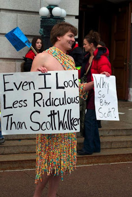 Best Protest Signs At The Wisconsin Capitol Seen On lolpicturegallery.blogspot.com