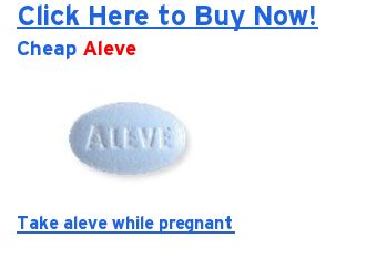 Take aleve while pregnant