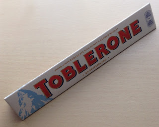 white chocolate toblerone