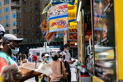 Pedagang Makanan Kaki Lima di Kota New York Berjuang untuk Bertahan di Tengah Inflasi Tinggi