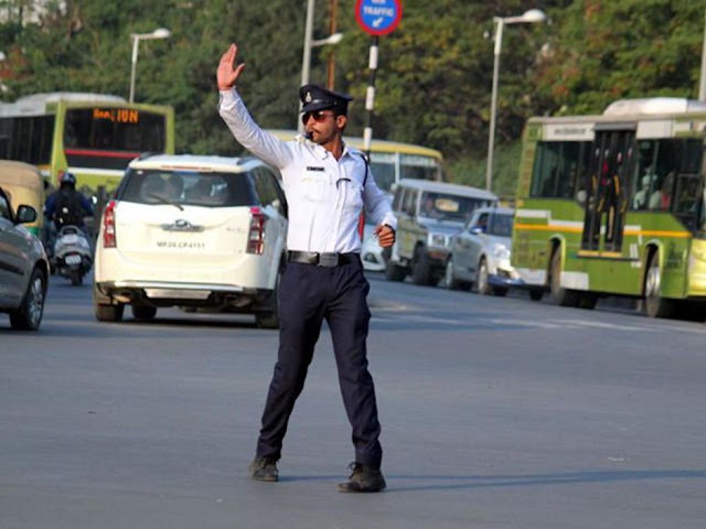 The traffic police paragraph