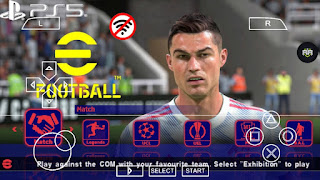 eFootball PES 2022 Mobile V3.4.2 Download PS5 Graphics Android Offline