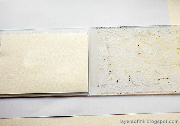 Layers of ink - Shimmery Dry Embossed Flowers Card Tutorial by Anna-Karin Evaldsson.