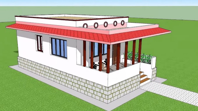 Small House Plan| 17 × 32 North Facing House Design|  