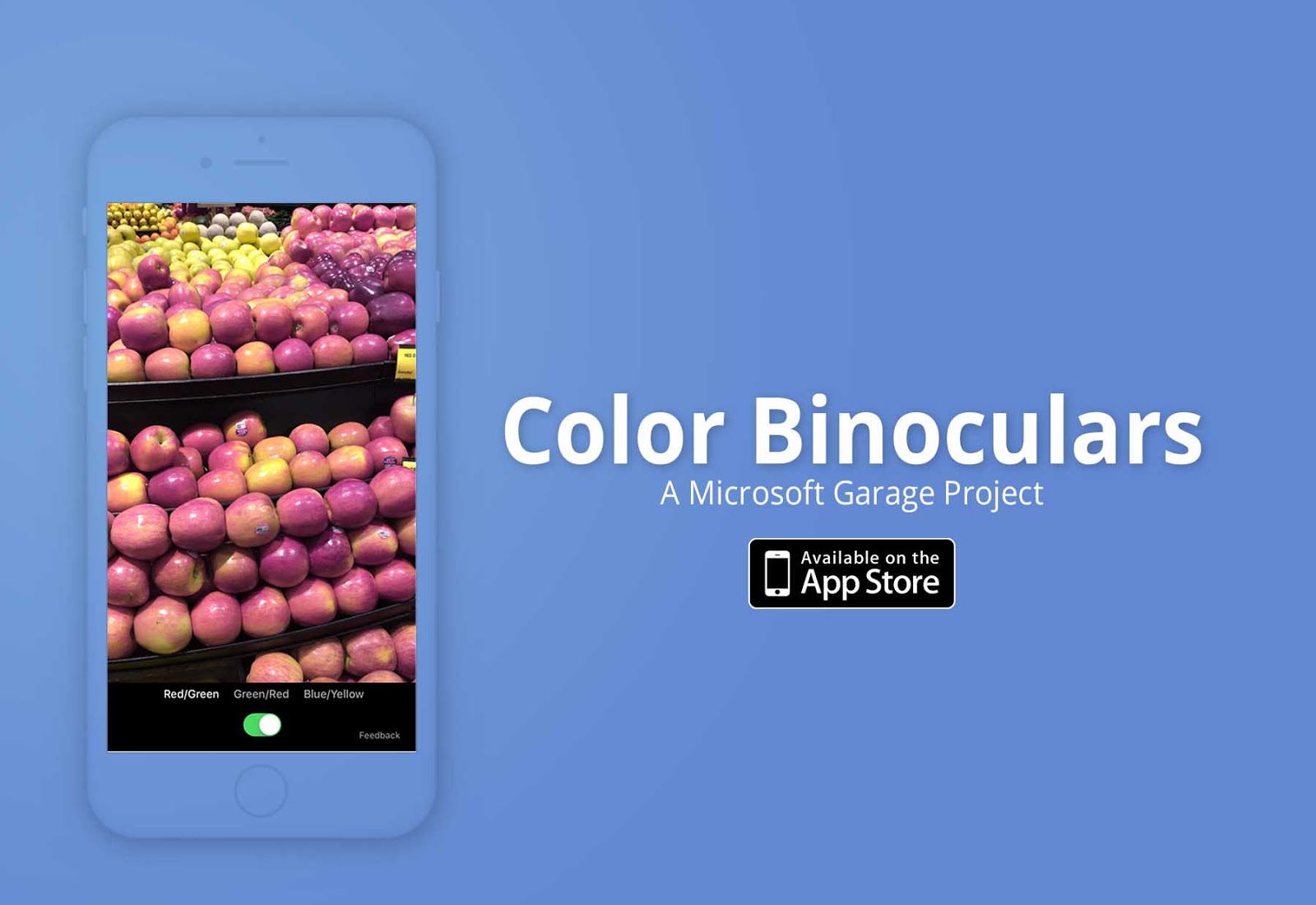 Microsoft launch iPhone App "Color Binoculars" for Color Blind Users |  MOUNT TECH