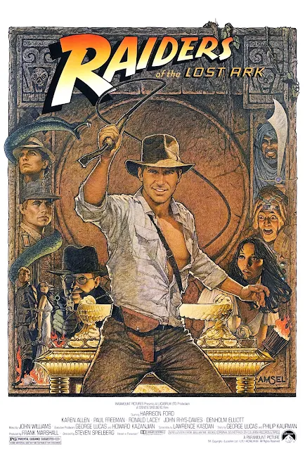 raiders of the lost arc film poster