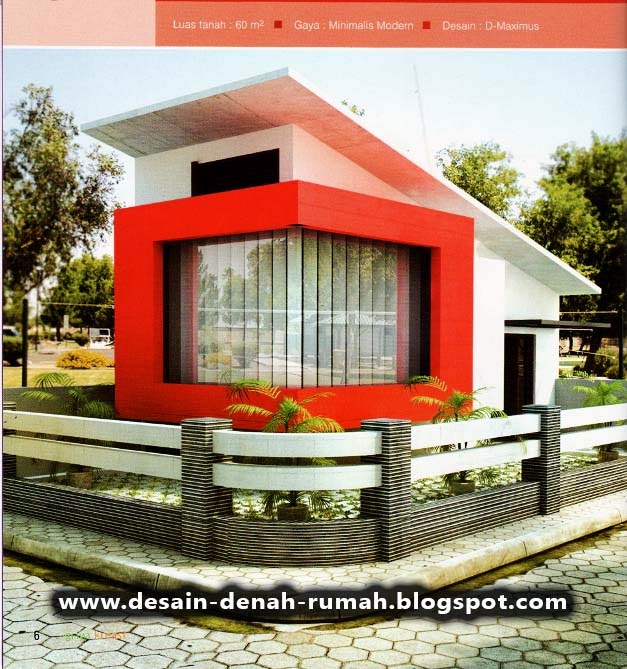  Desain  Minimalis Rumah  Hook di  Pojok  Jalan  Desain  Denah 