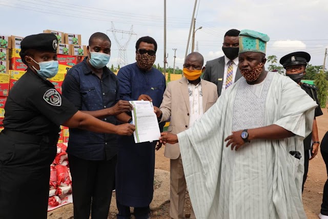 Adron Homes Donate Palliative to Osun State Police Command