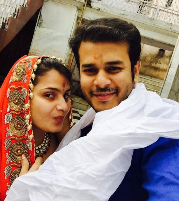 Jay Soni & Pooja Shah Couple Wallpaper Download