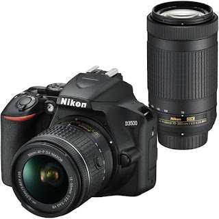 Nikon D3500 DX-Format DSLR Two Lens Kit 