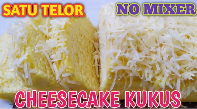 Resep Cheese Cake Kukus