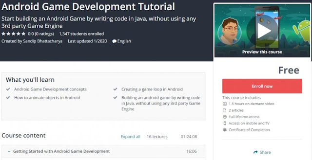 [100% Free] Android Game Development Tutorial