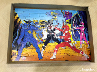 Mighty Morphin Power Rangers 4 in 1 Frame Tray Puzzles (2 Jan 2011)