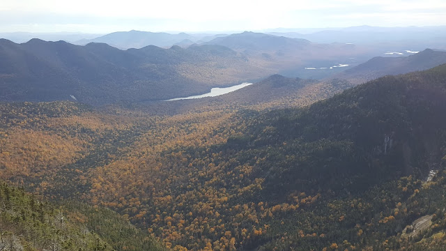 Vue à partir du sommet du Saddleback