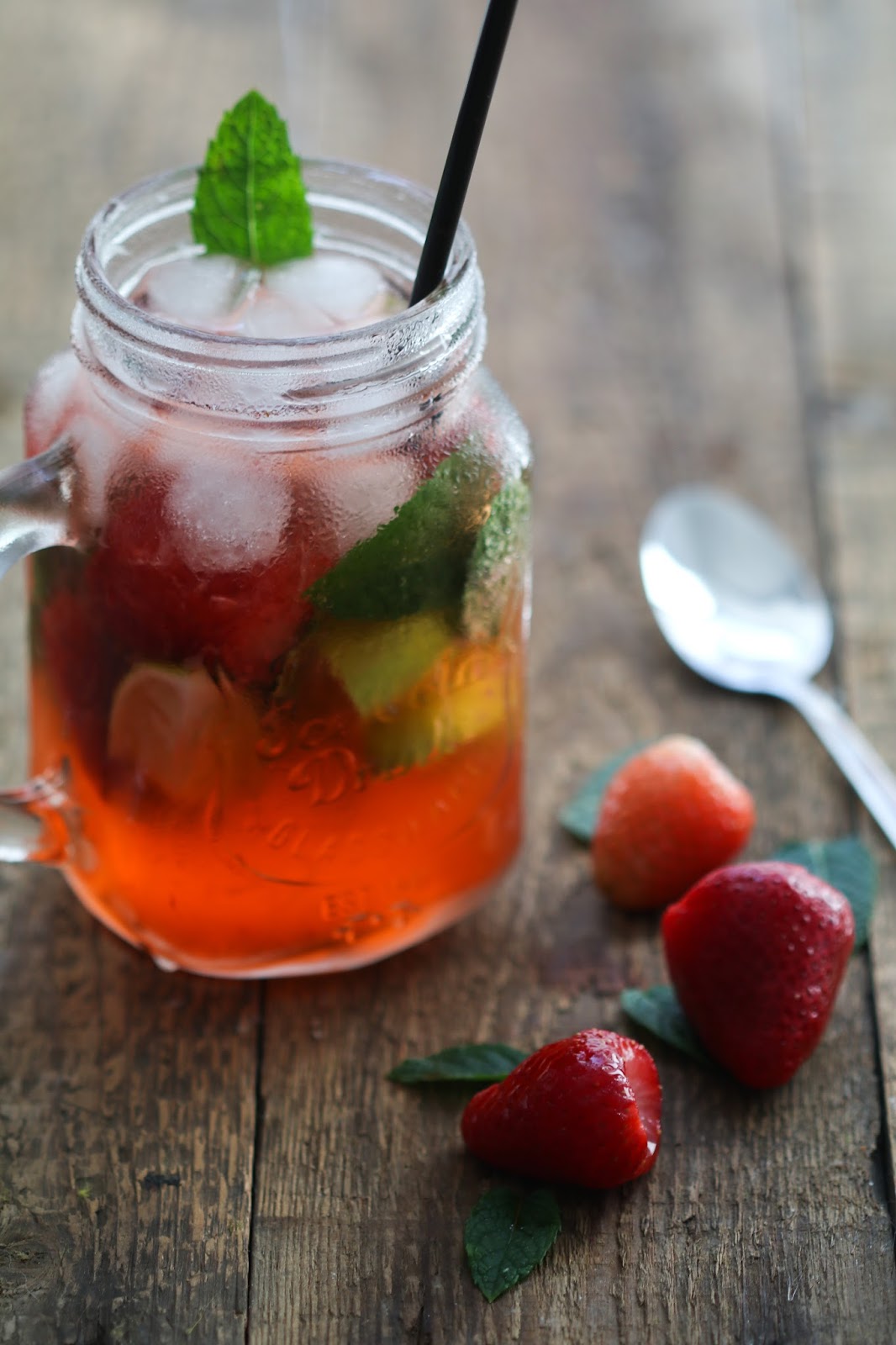 Mojito Aux Fraises Sans Alcool Carnet Sucre