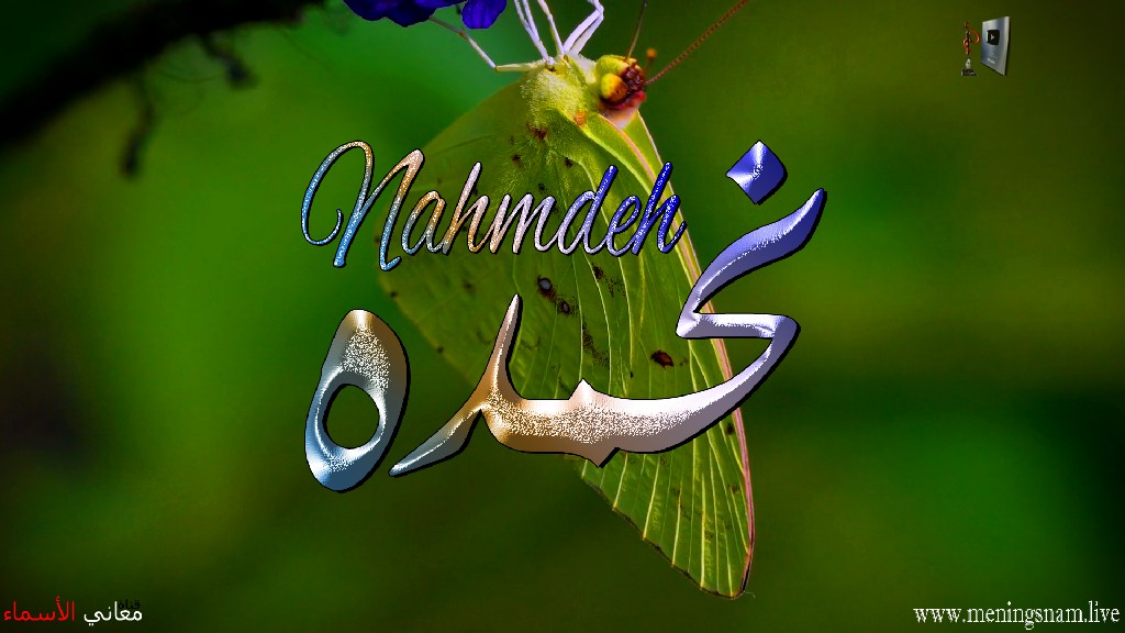 معنى اسم, نحمده, وصفات, حاملة, هذا الاسم, Nahmdeh,