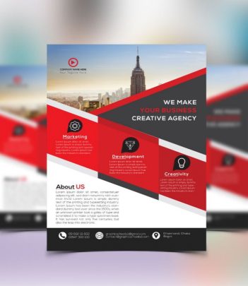 I will design corporate business flyer within 6 hours