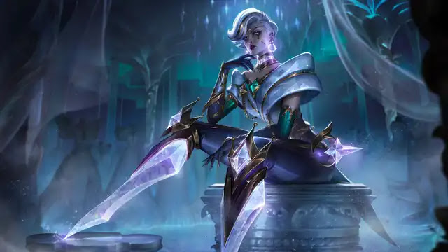 Prestige Winterblessed Camille, league of legends Winterblessed 2023, lol Winterblessed 2023, lol Winterblessed 2023 skins, Winterblessed 2023 skins splash arts, Winterblessed skins splash art lol