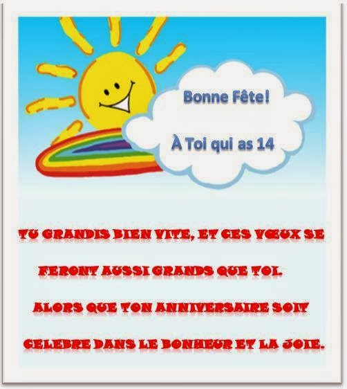 Texte Et Carte Anniversaire Par Age Texte Message Et Poeme D Anniversaire