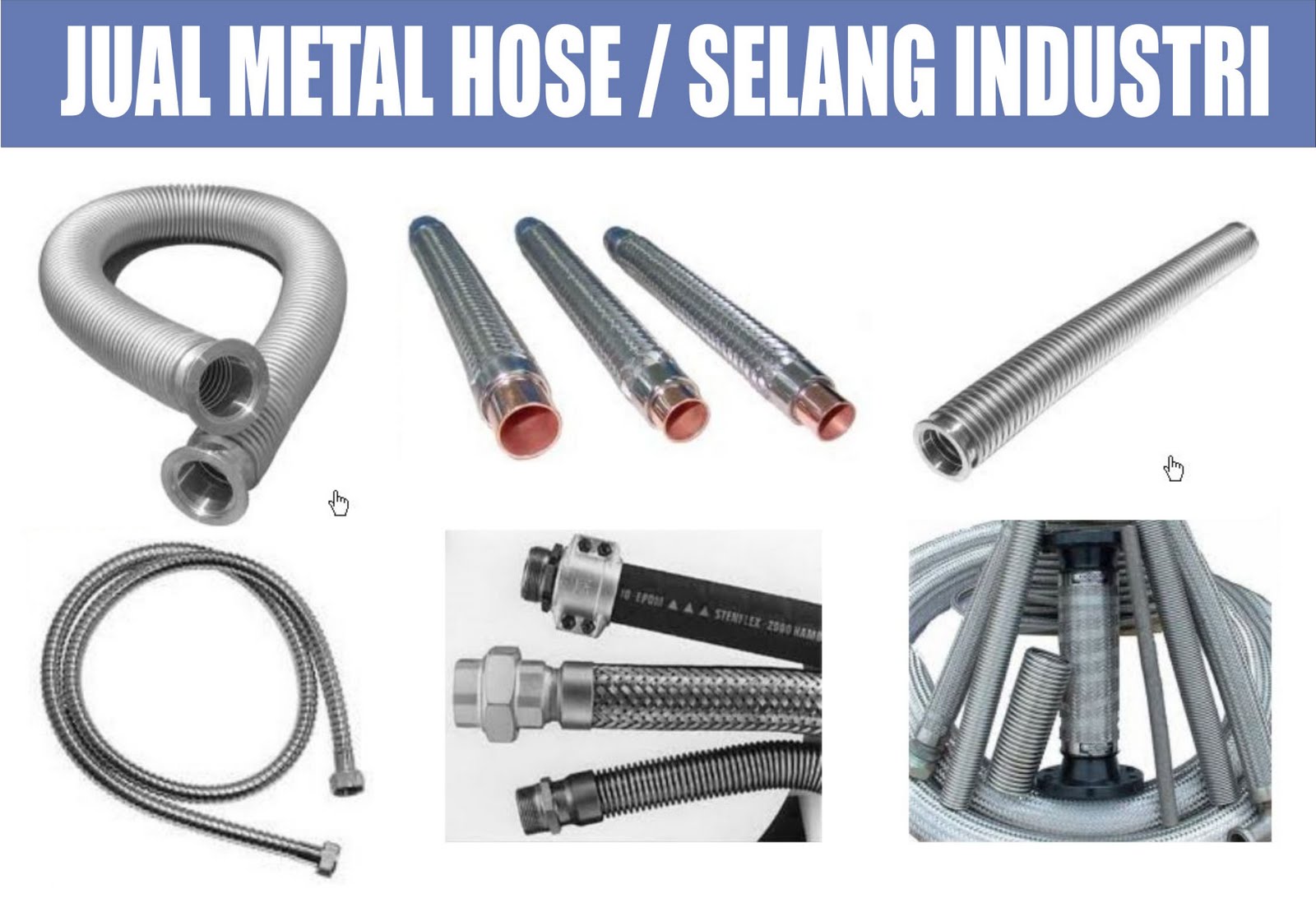 Gemilang Hose Jual Selang Industri Tahan  Panas  Metal Hose 