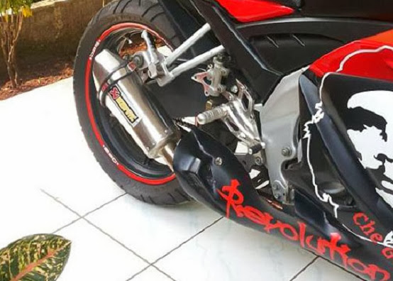  Modifikasi  Yamaha  Vixion  2012  Warna  Putih