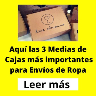 Las 3 Medidas de Cajas más Importantes para Envíos de Ropa