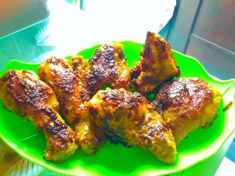 Resep Ayam Bakar Bumbu Kare Pedas