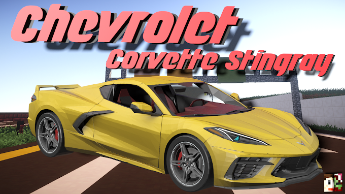 Chevrolet Corvette Stingray | Minecraft Car Addon [LITE]