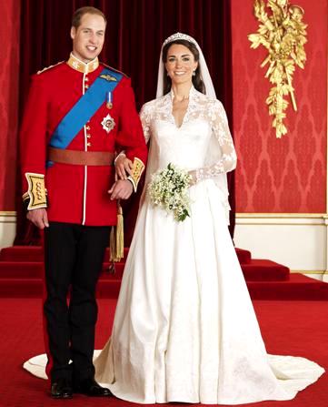 Kate Middleton con el Príncipe Guillermo, duque de Cambridge 