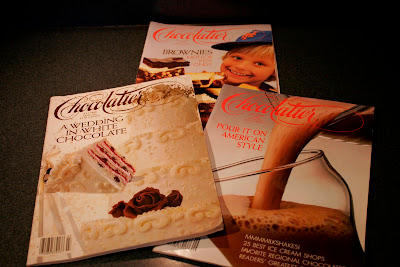 Chocolatier Magazine issues from 1985 and 1986