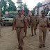 गाजीपुर: एलर्ट रही पुलिस, पीएसी ने किया चक्रमण