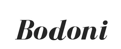 bodoni