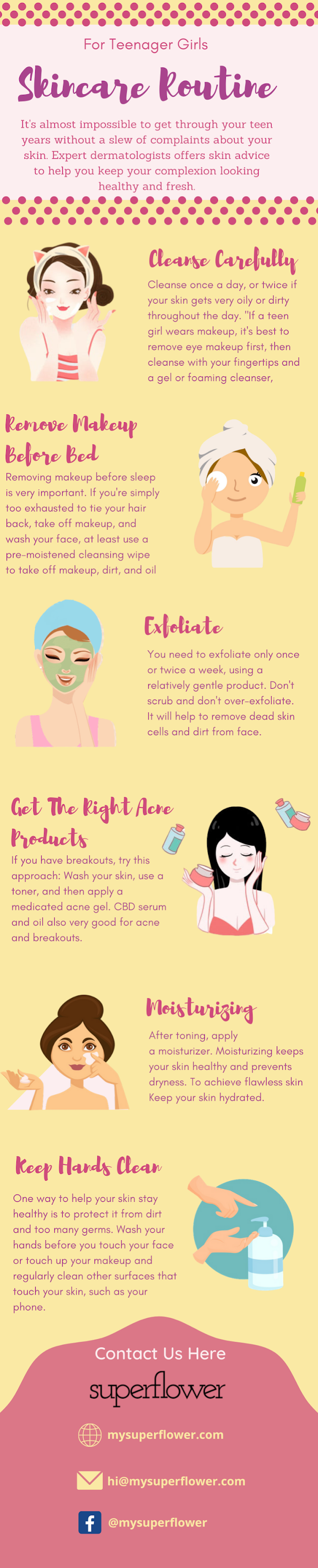 Skincare Routine For Teenager Girls