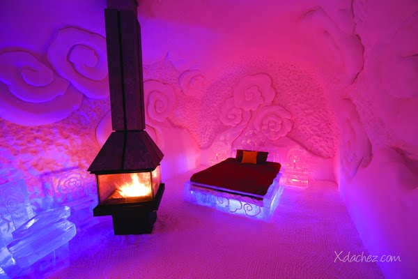 Hotel de Glace Ice Hotel in Quebec City, Canada