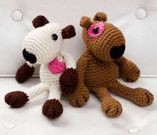 PATRON GRATIS PERRO AMIGURUMI 1187