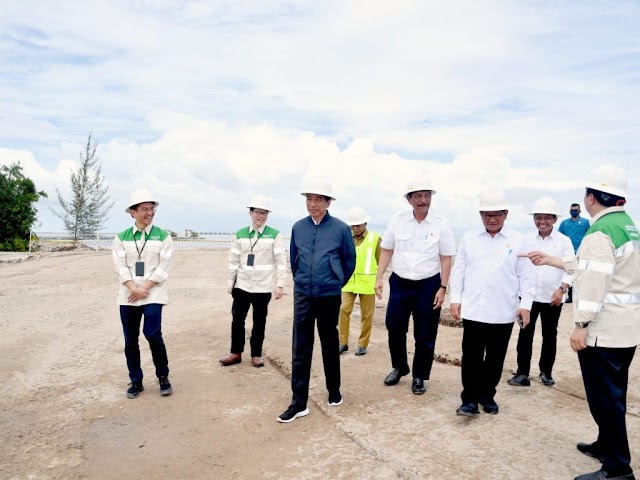 Presiden Jokowi Optimistis Kawasan KIPI Jadi Masa Depan Industri Energi Hijau Indonesia