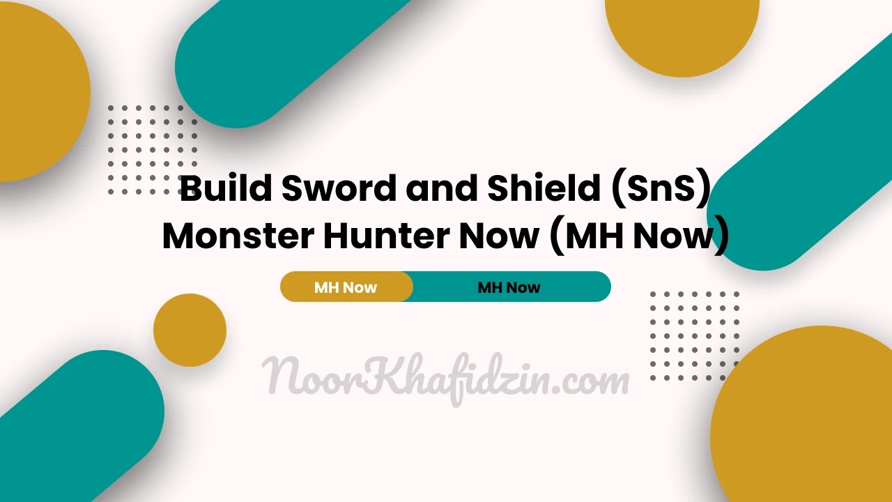 Stylish SNS Project - Sword and Shield Replacers at Monster Hunter