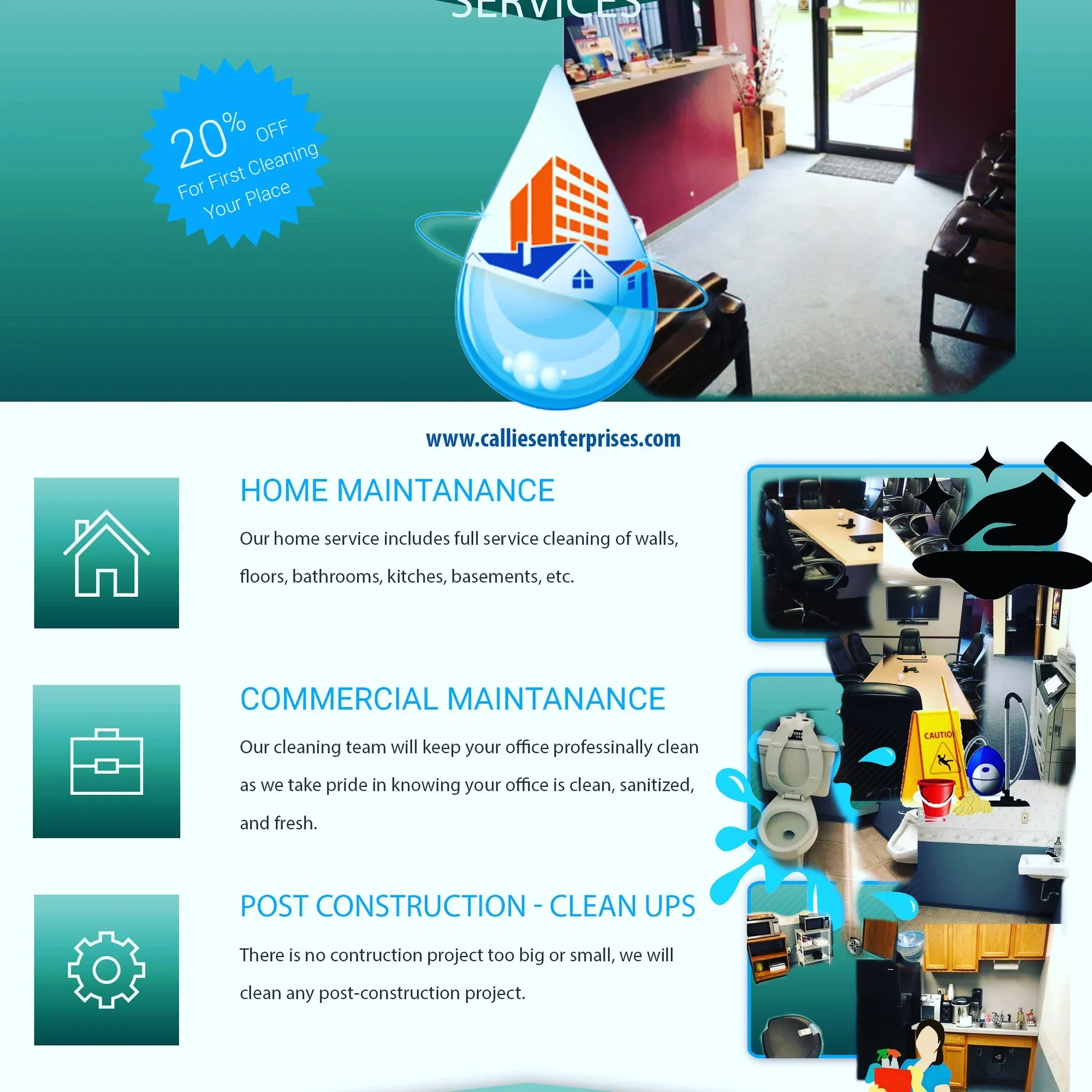 Home cleaning services project