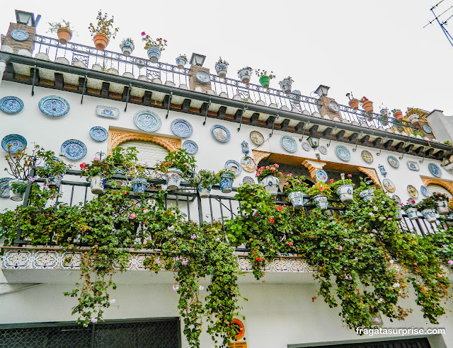 Casa típica do bairro mouro do Albaicín em Granada