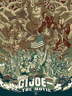 G.I. Joe: The Movie Screen Print by Anthony Petrie x Bottleneck Gallery
