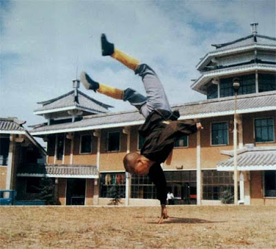 Foto Beratnya Murid Shaolin Ketika Berlatih