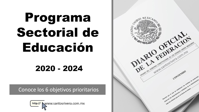 Programa Sectorial de Educación 2020 - 2024