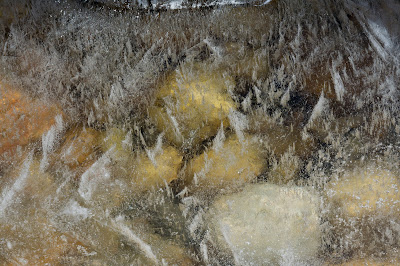 Frozen Alluvial Fan, Rocky Mountain National Park