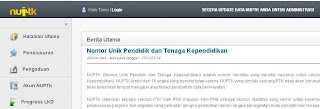 Website NUPTK