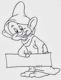 Disney Seven Dwarfs Coloring Pages 5