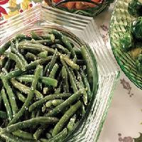 Parmesan-Garlic Butter Green Beans