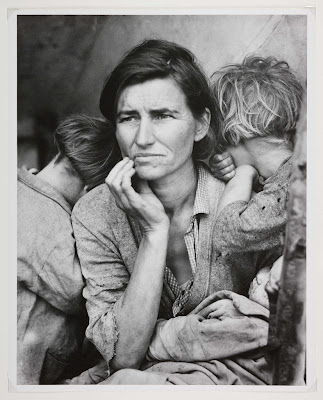 Dorothea Lange's Migrant Mother, Nipomo