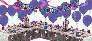 Monster High Decoration for children parties