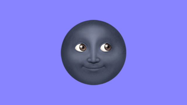 What Does Dark Moon Emoji Mean Droid Harvest