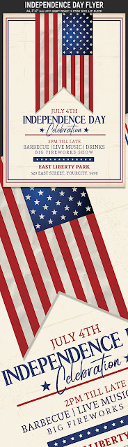  4th of July Independence Day Flyer Template